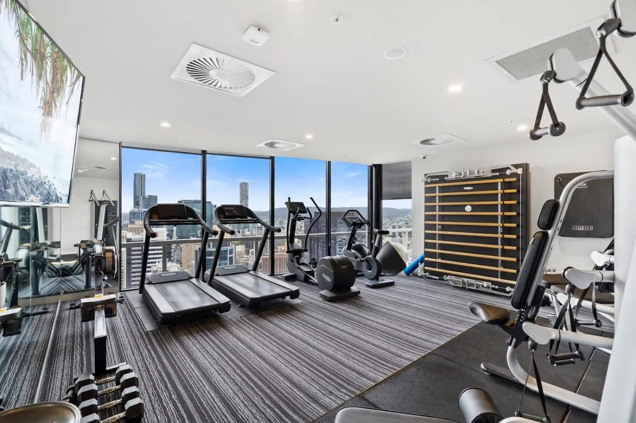 Story Bridge Brisbane City & River View 2 Bedroom With Car Park דירה